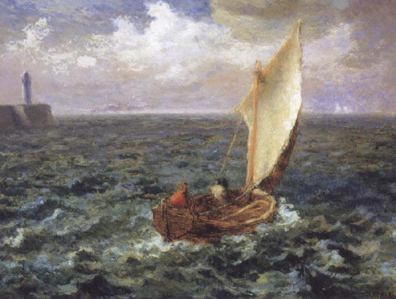 Jean Francois Millet Fishing Boat